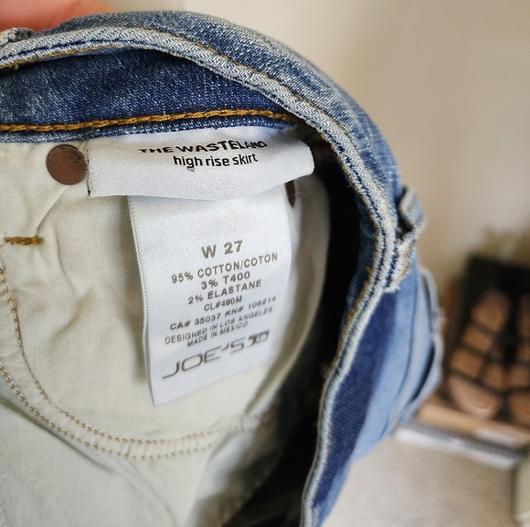 Joe's Jeans Skirt 27 Wasteland High Rise Skirt Excellent Condition - Picture 5 of 5